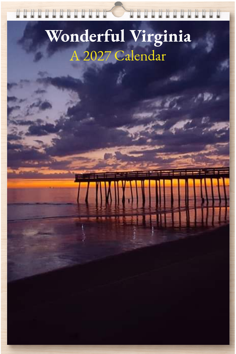 Wonderful Virginia: A 2027 Calendar