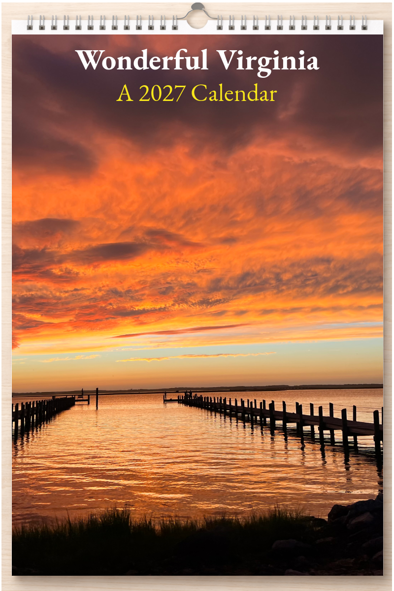 Wonderful Virginia: A 2027 Calendar