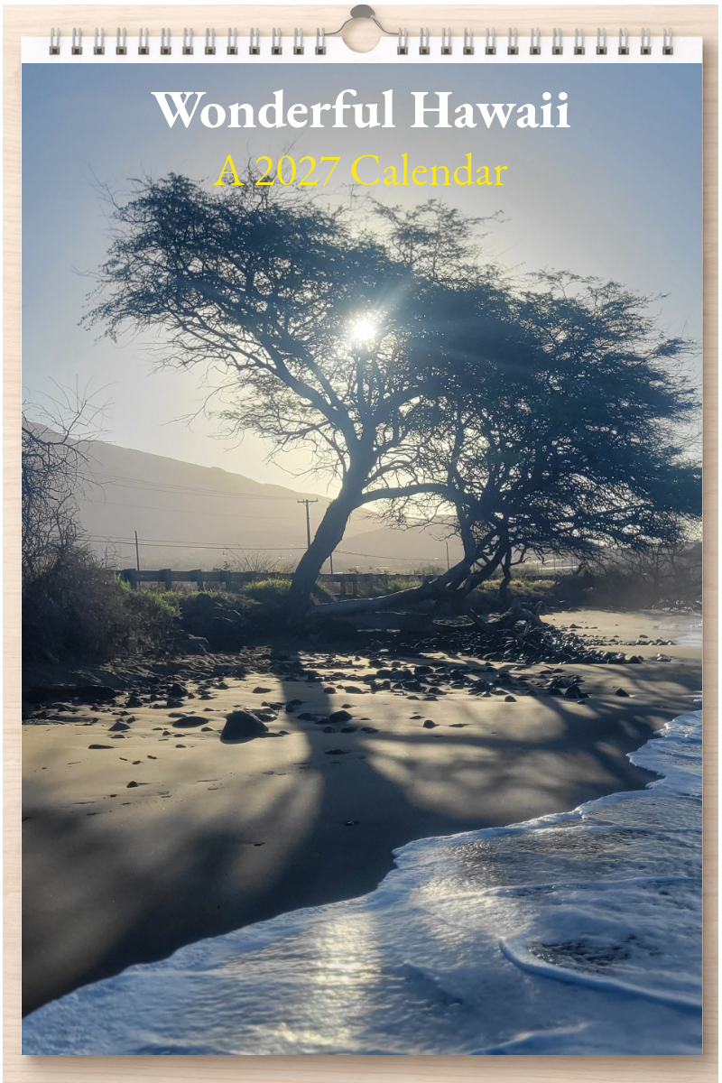 Wonderful Hawaii: A 2027 Calendar