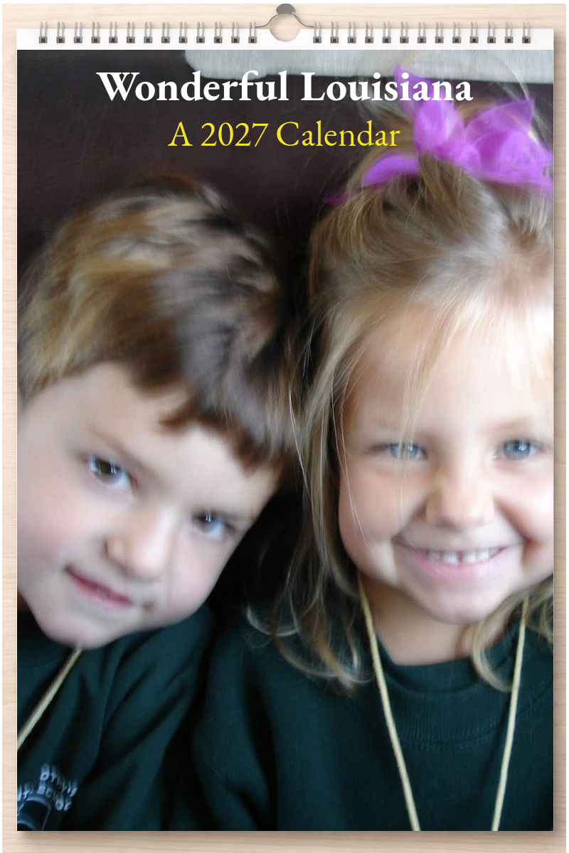 Wonderful Louisiana: A 2027 Calendar