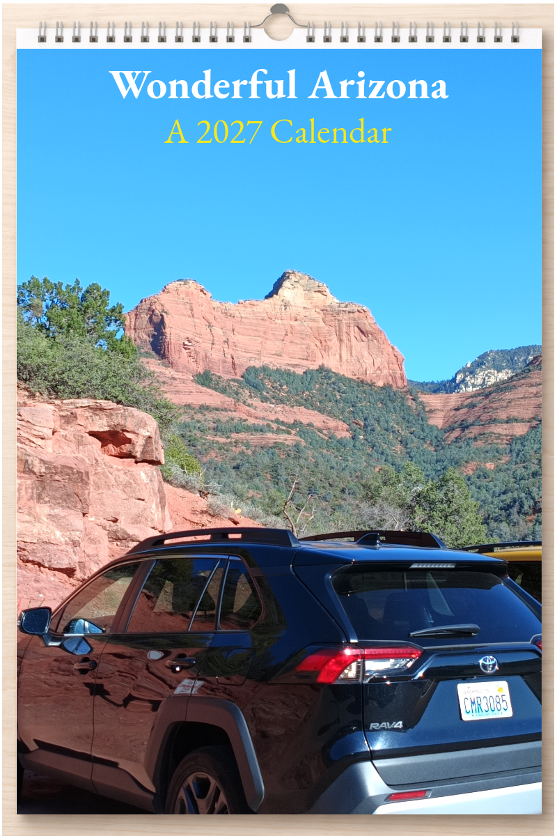 Wonderful Arizona: A 2027 Calendar