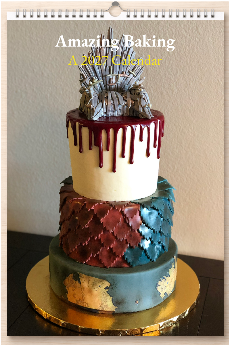 Amazing Baking: A 2027 Calendar