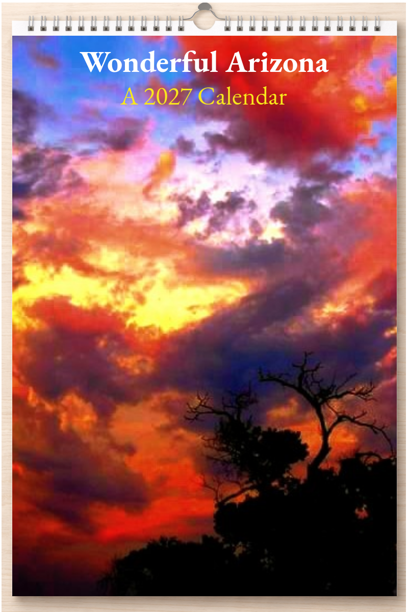 Wonderful Arizona: A 2027 Calendar
