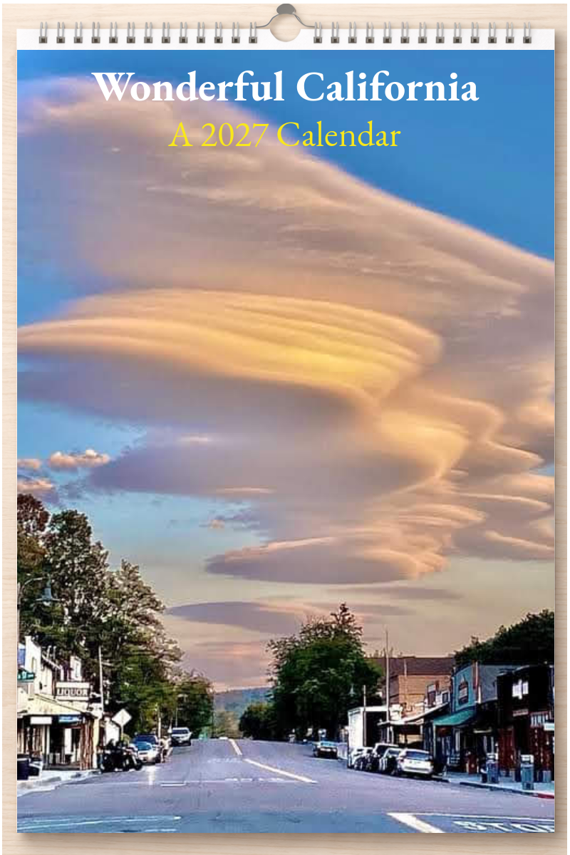 Wonderful California: A 2027 Calendar