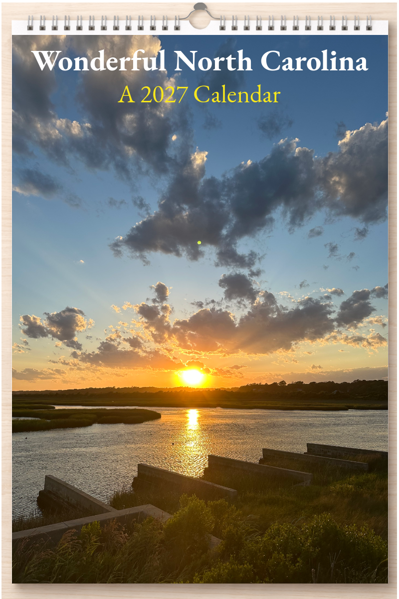 Wonderful North Carolina: A 2027 Calendar