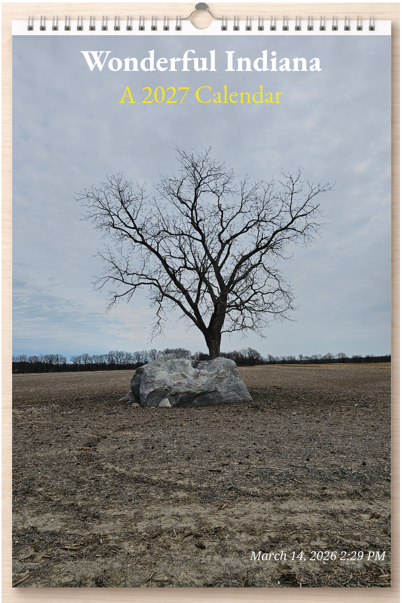 Wonderful Indiana: A 2027 Calendar