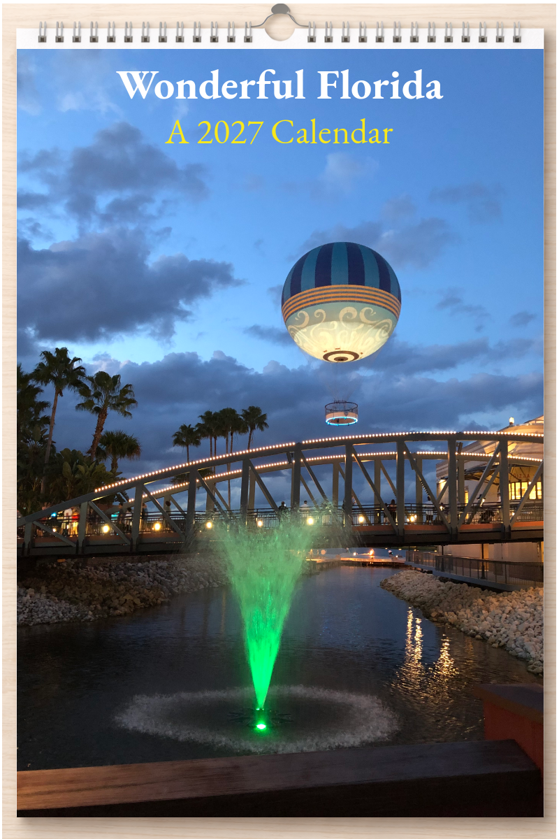 Wonderful Florida: A 2027 Calendar