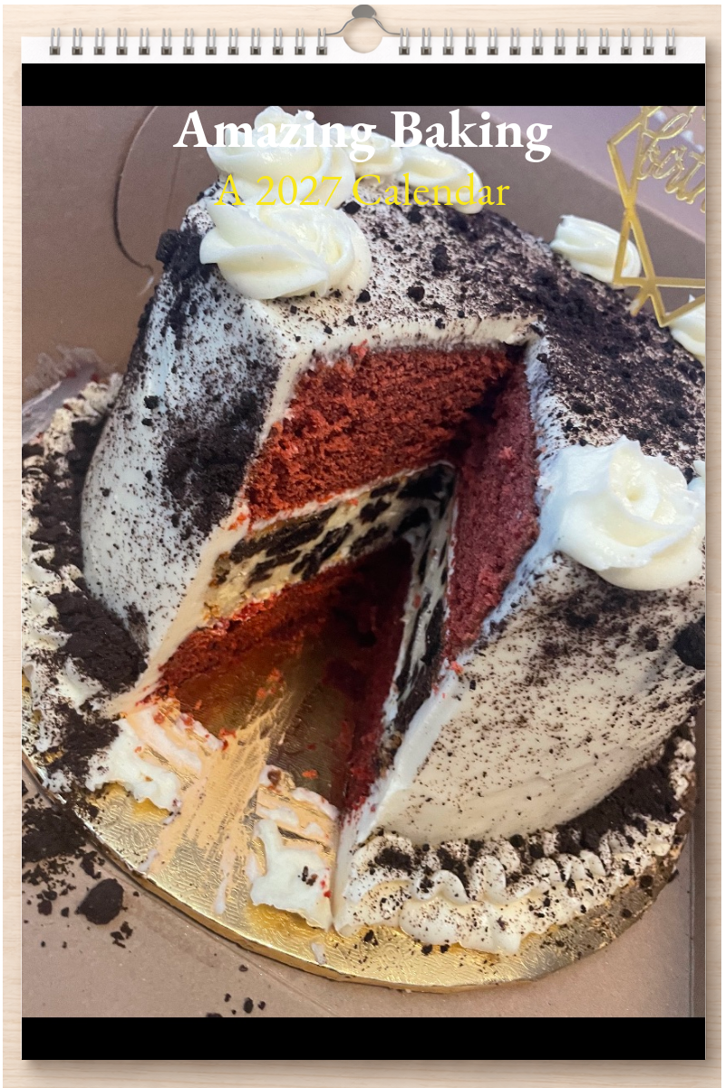 Amazing Baking: A 2027 Calendar