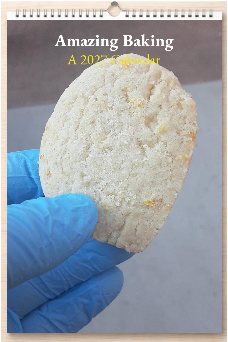 Amazing Baking: A 2027 Calendar