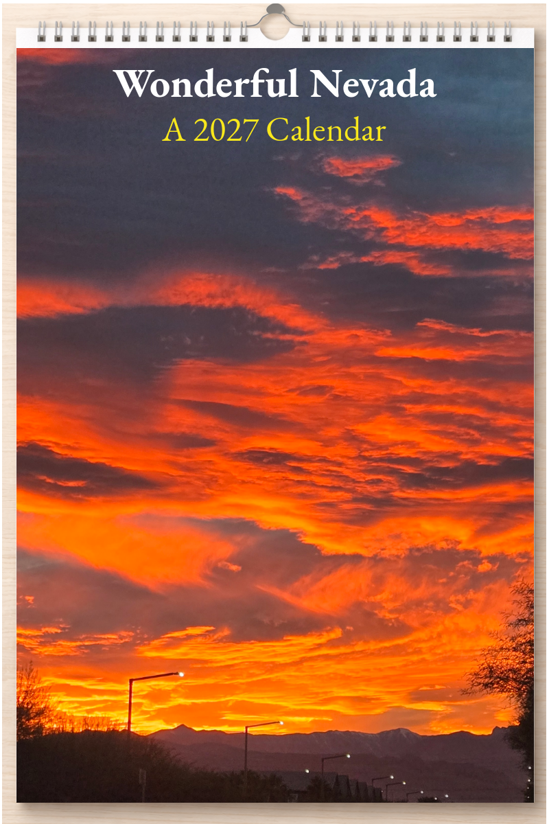 Wonderful Nevada: A 2027 Calendar