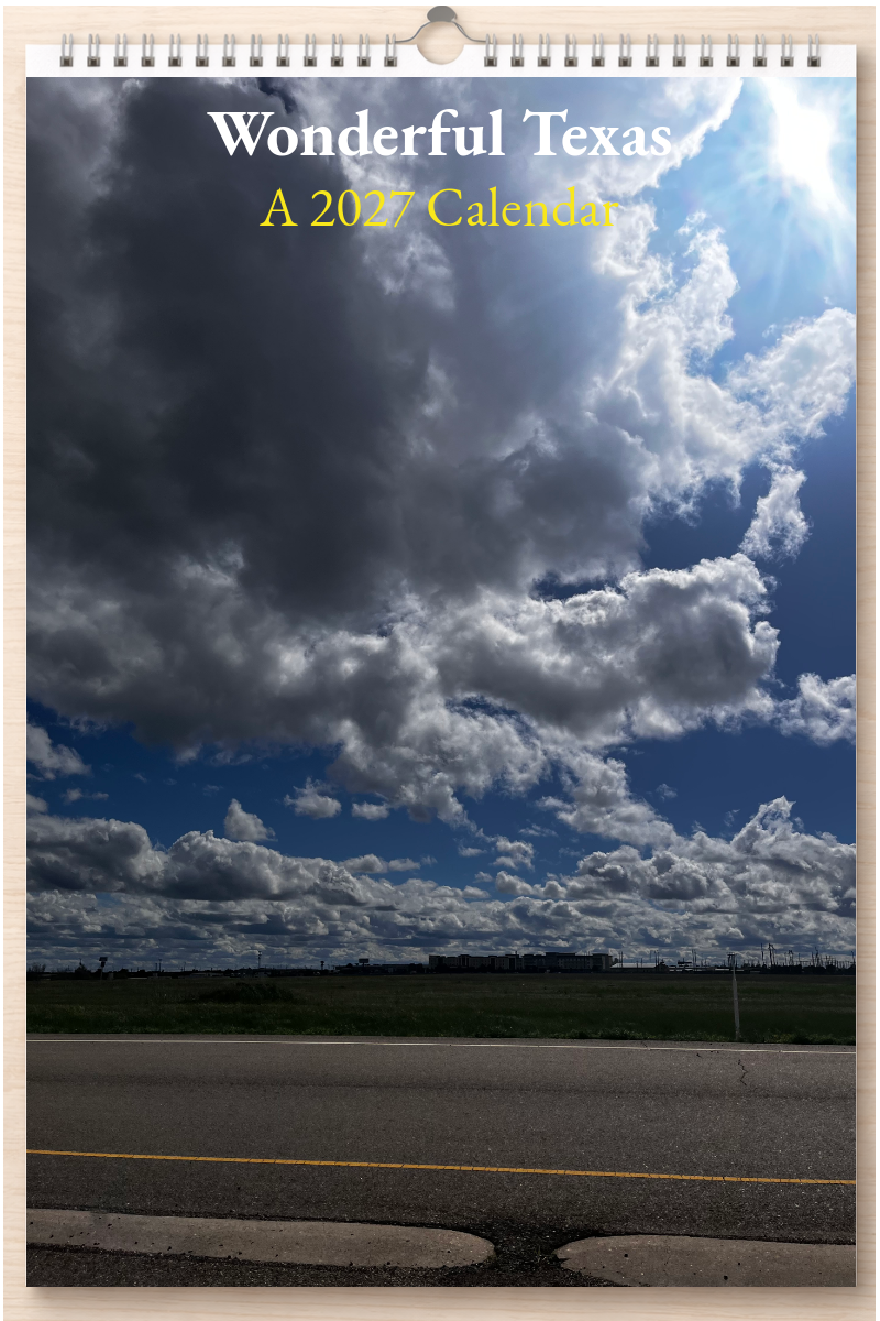 Wonderful Texas: A 2027 Calendar