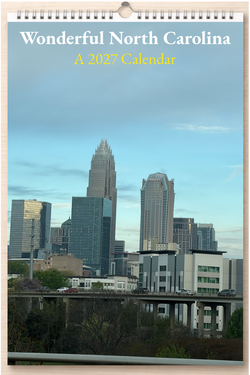 Wonderful North Carolina: A 2027 Calendar