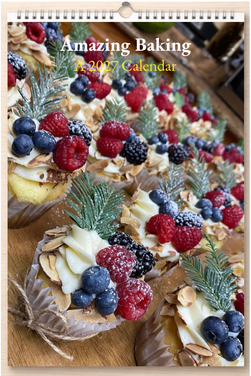 Amazing Baking: A 2027 Calendar
