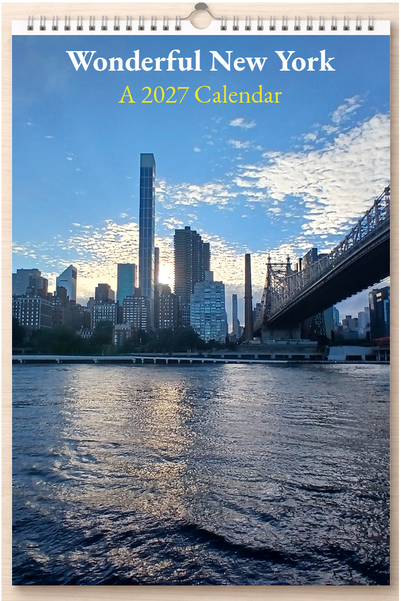 Wonderful New York: A 2027 Calendar