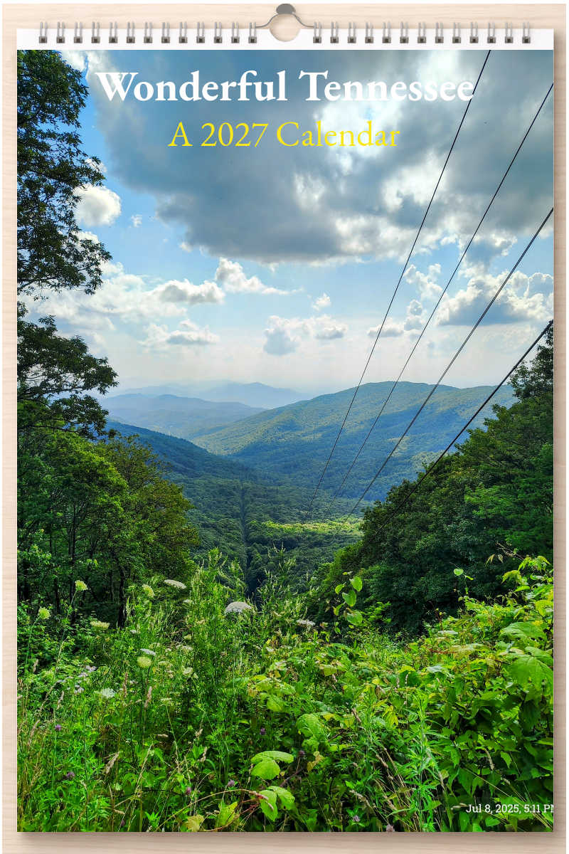 Wonderful Tennessee: A 2027 Calendar