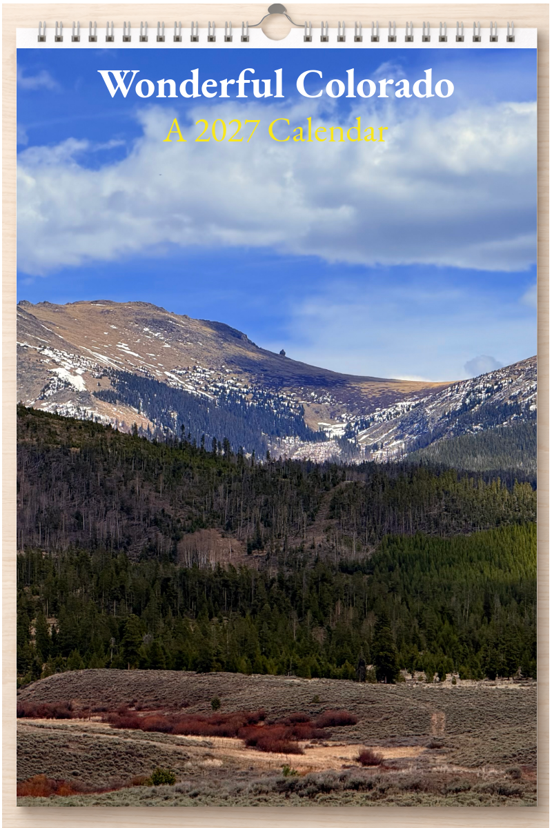 Wonderful Colorado: A 2027 Calendar