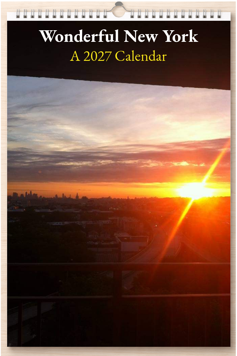 Wonderful New York: A 2027 Calendar