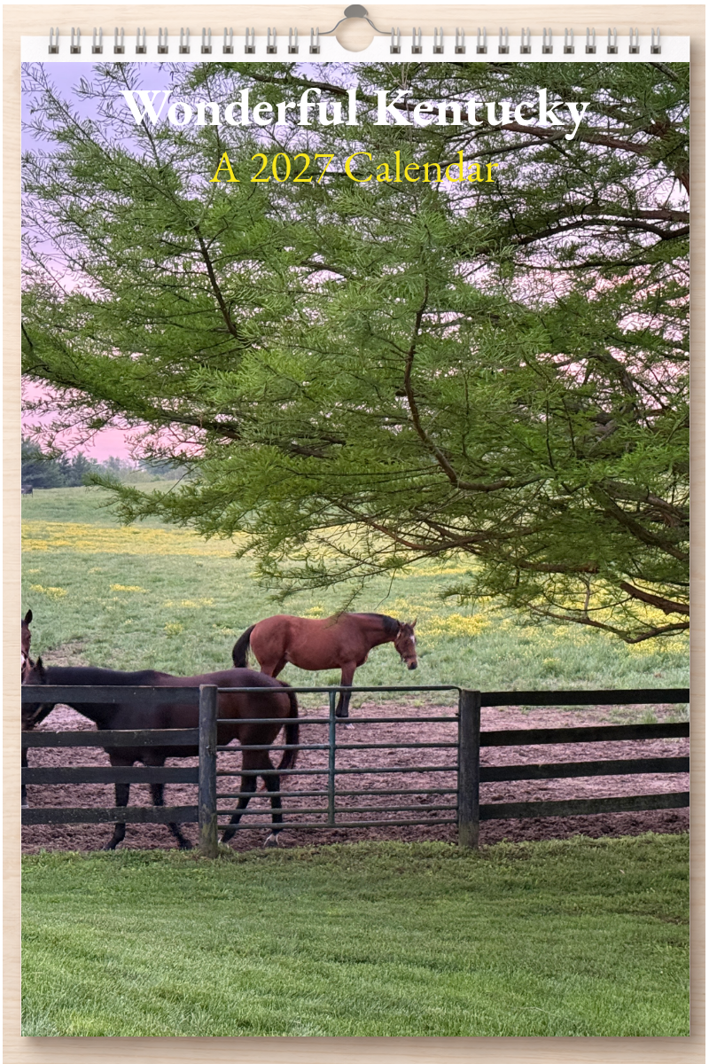 Wonderful Kentucky: A 2027 Calendar