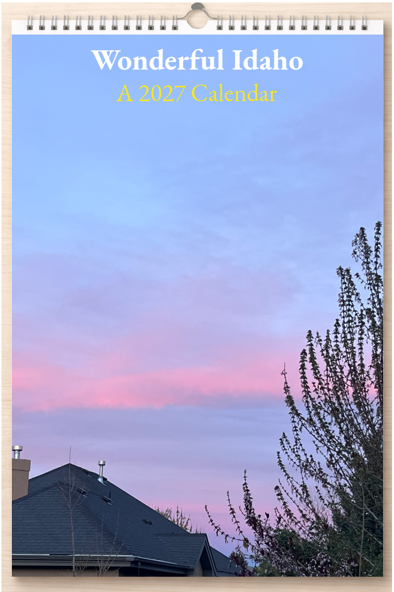 Wonderful Idaho: A 2027 Calendar
