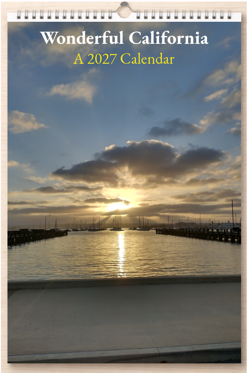 Wonderful California: A 2027 Calendar