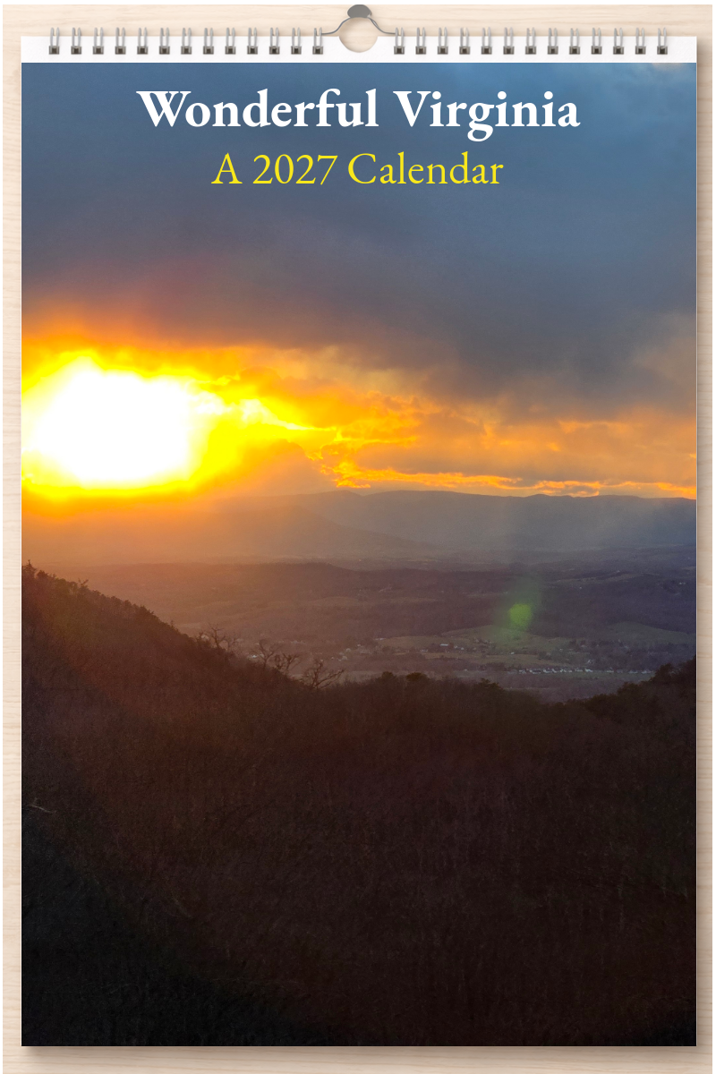 Wonderful Virginia: A 2027 Calendar