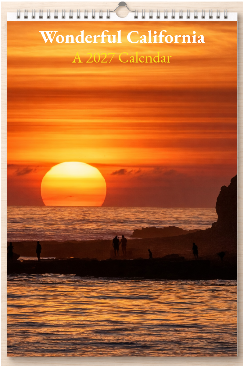 Wonderful California: A 2027 Calendar