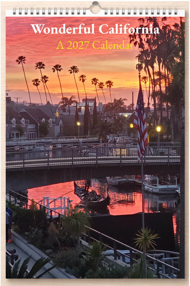 Wonderful California: A 2027 Calendar