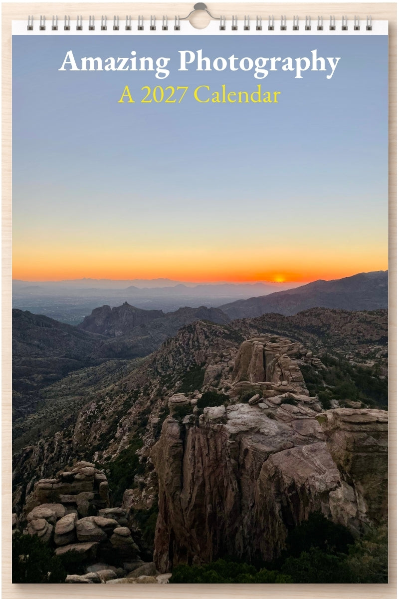 Amazing Photography: A 2027 Calendar