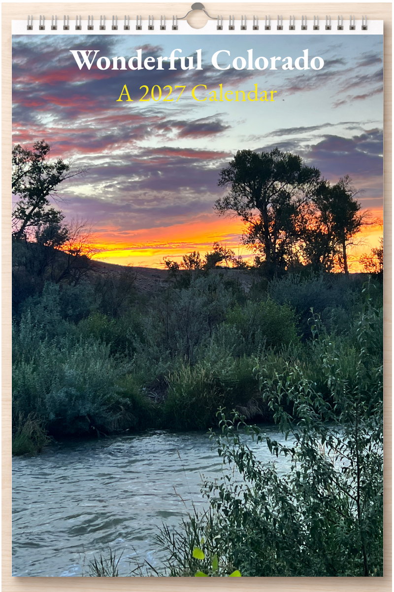 Wonderful Colorado: A 2027 Calendar