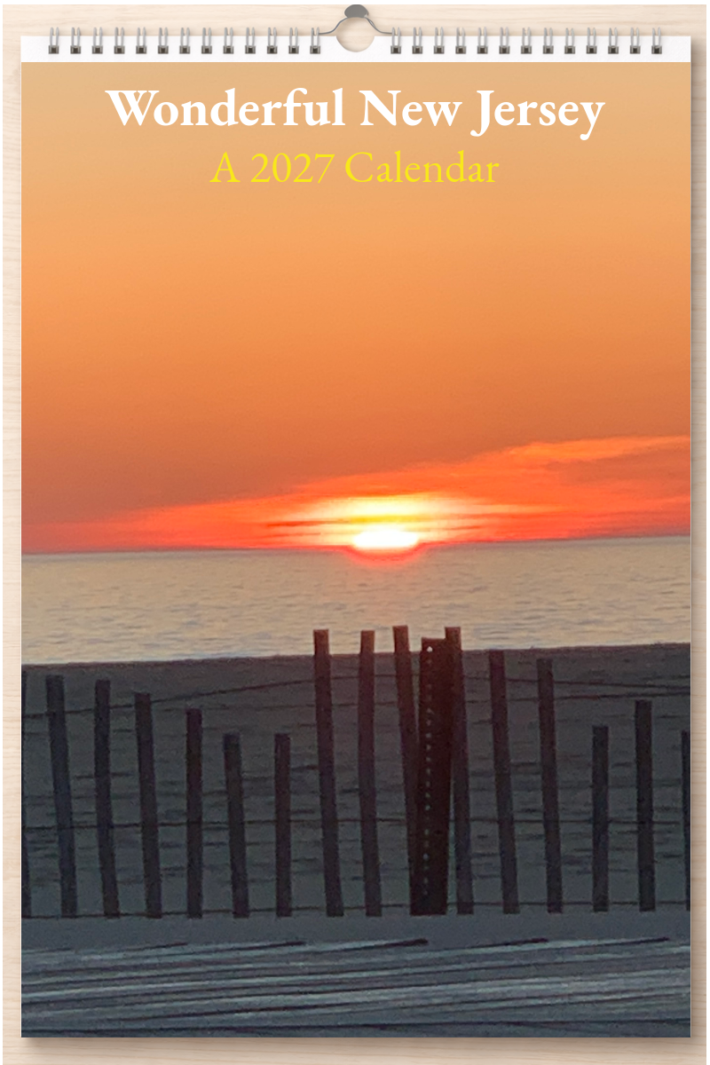 Wonderful New Jersey: A 2027 Calendar