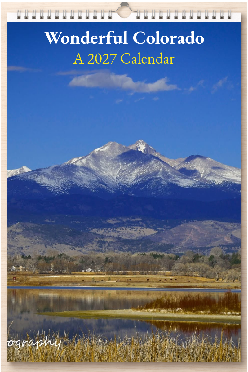 Wonderful Colorado: A 2027 Calendar