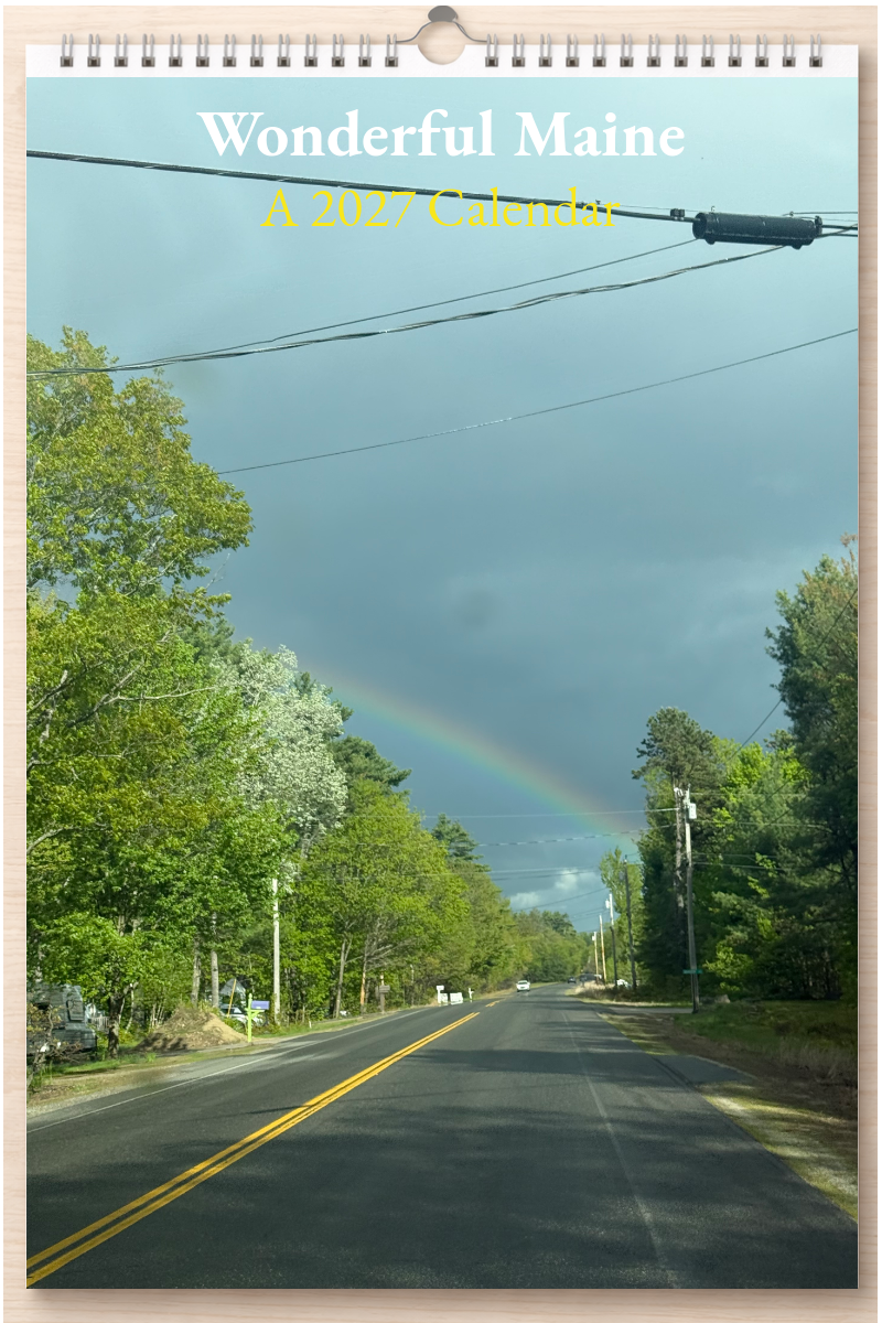 Wonderful Maine: A 2027 Calendar
