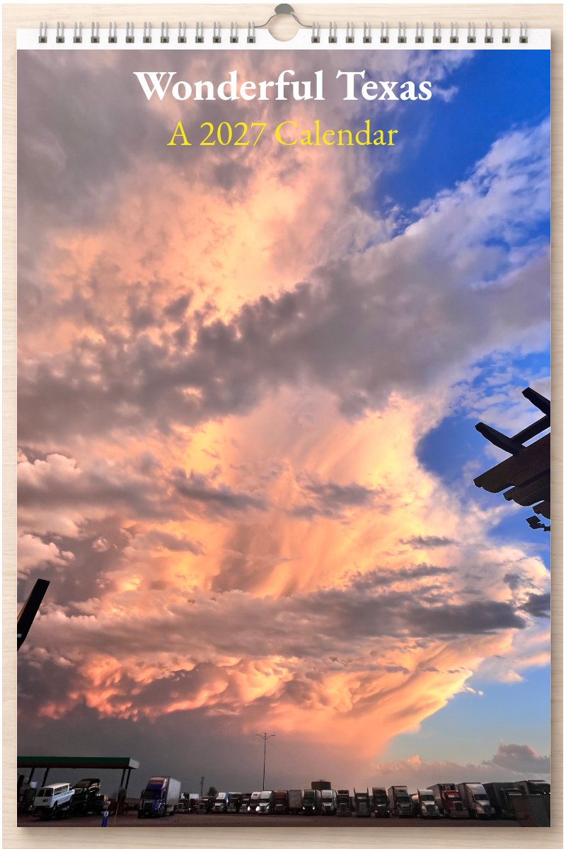 Wonderful Texas: A 2027 Calendar