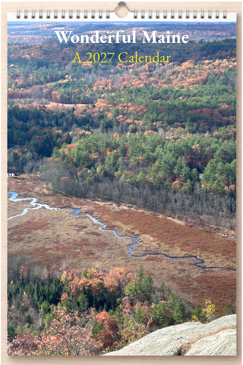 Wonderful Maine: A 2027 Calendar