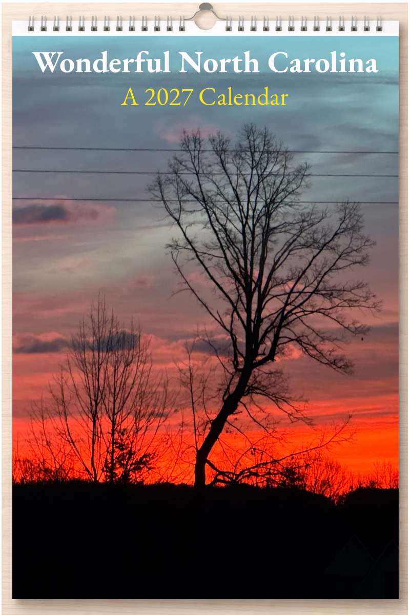 Wonderful North Carolina: A 2027 Calendar