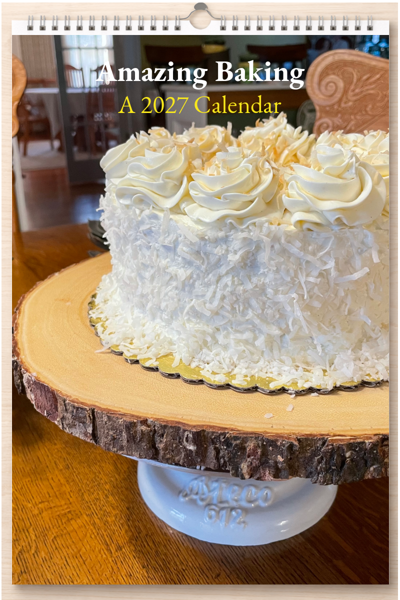 Amazing Baking: A 2027 Calendar