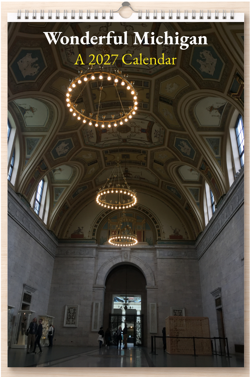 Wonderful Michigan: A 2027 Calendar