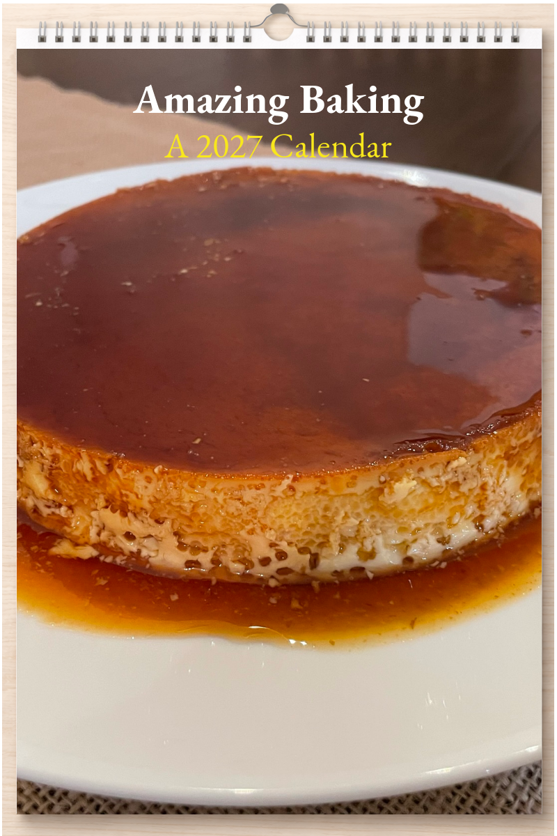 Amazing Baking: A 2027 Calendar
