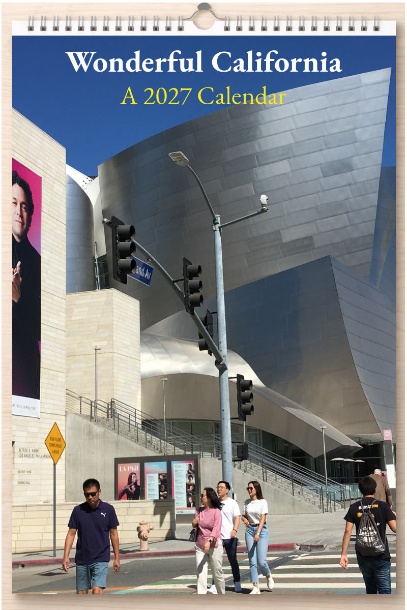 Wonderful California: A 2027 Calendar