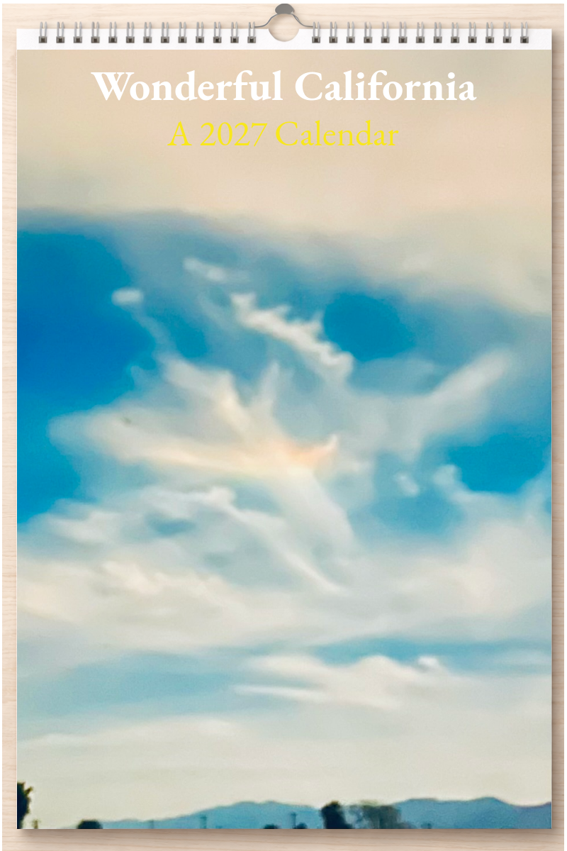 Wonderful California: A 2027 Calendar