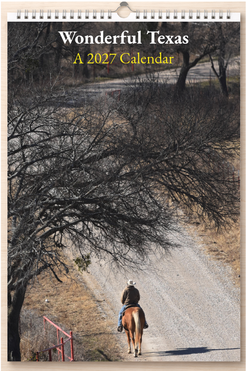 Wonderful Texas: A 2027 Calendar