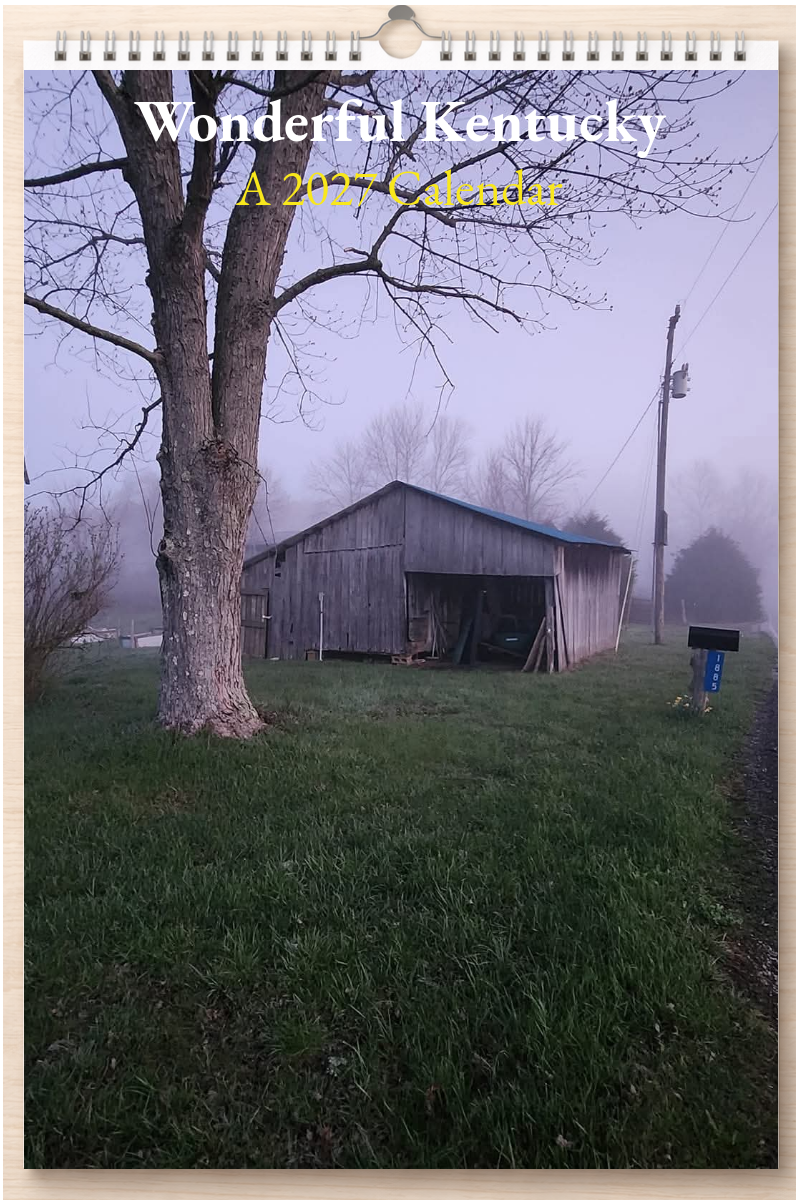 Wonderful Kentucky: A 2027 Calendar