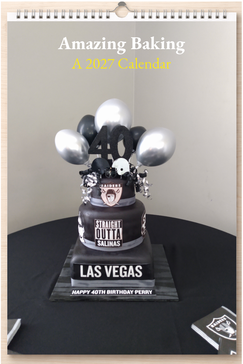 Amazing Baking: A 2027 Calendar