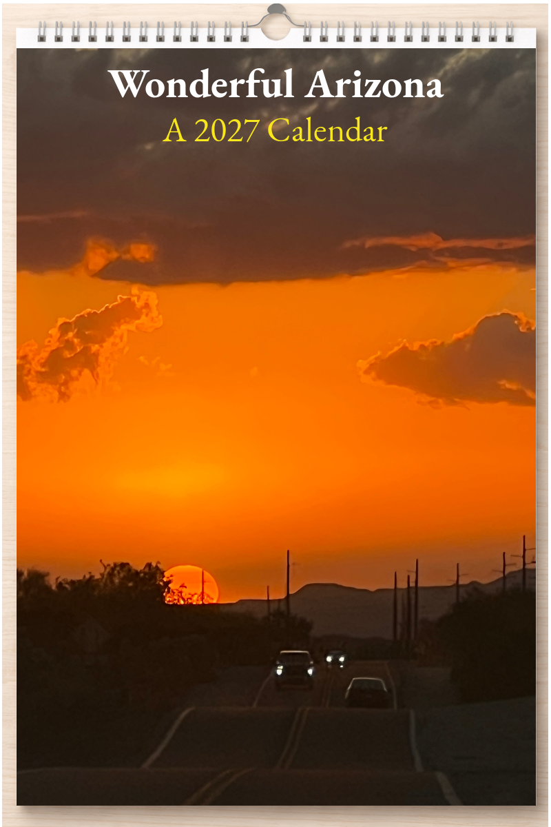 Wonderful Arizona: A 2027 Calendar