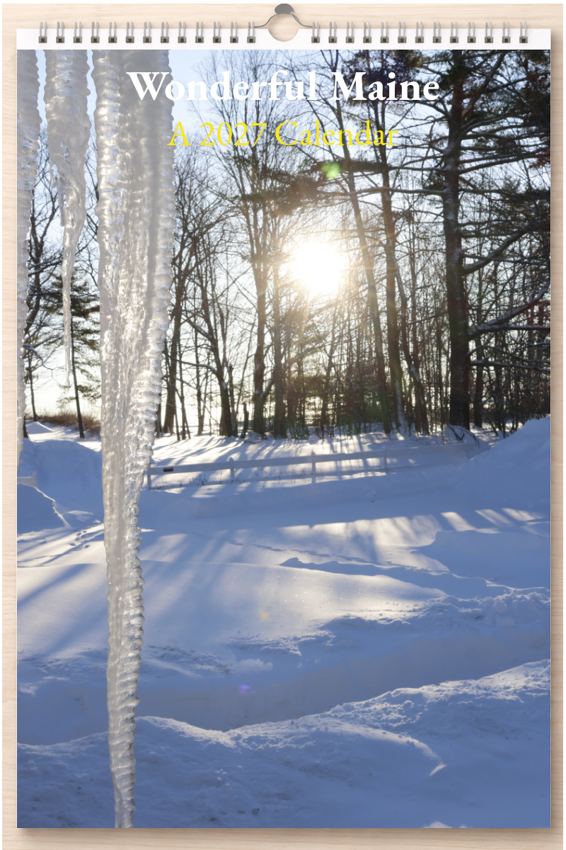 Wonderful Maine: A 2027 Calendar
