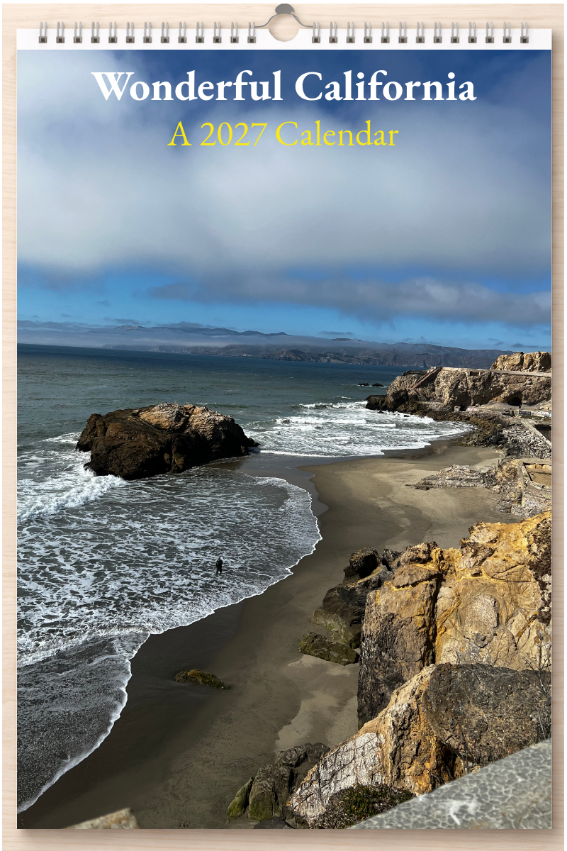 Wonderful California: A 2027 Calendar
