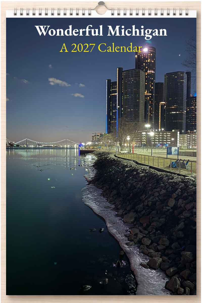 Wonderful Michigan: A 2027 Calendar