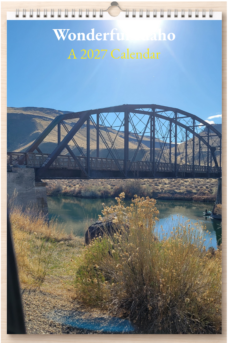 Wonderful Idaho: A 2027 Calendar