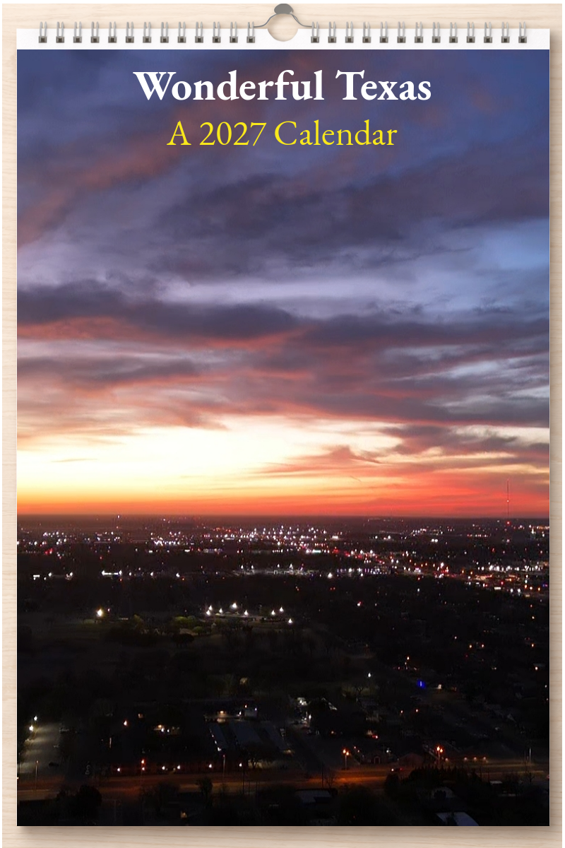 Wonderful Texas: A 2027 Calendar