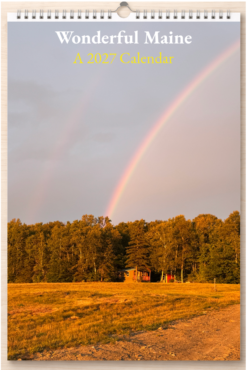 Wonderful Maine: A 2027 Calendar